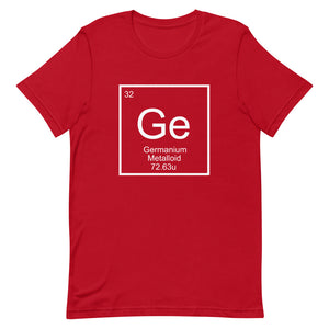 "Germanium" Periodic Table T-Shirt