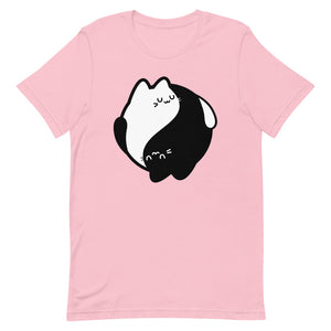 "Ying Yang Cat" Unisex T-Shirt