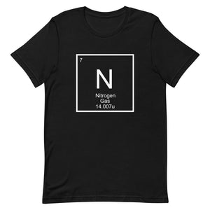 "Nitrogen" Periodic Table T-Shirt