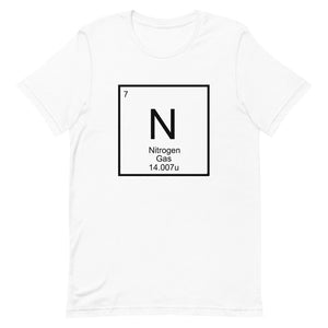 "Nitrogen" Periodic Table T-Shirt