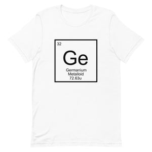 "Germanium" Periodic Table T-Shirt